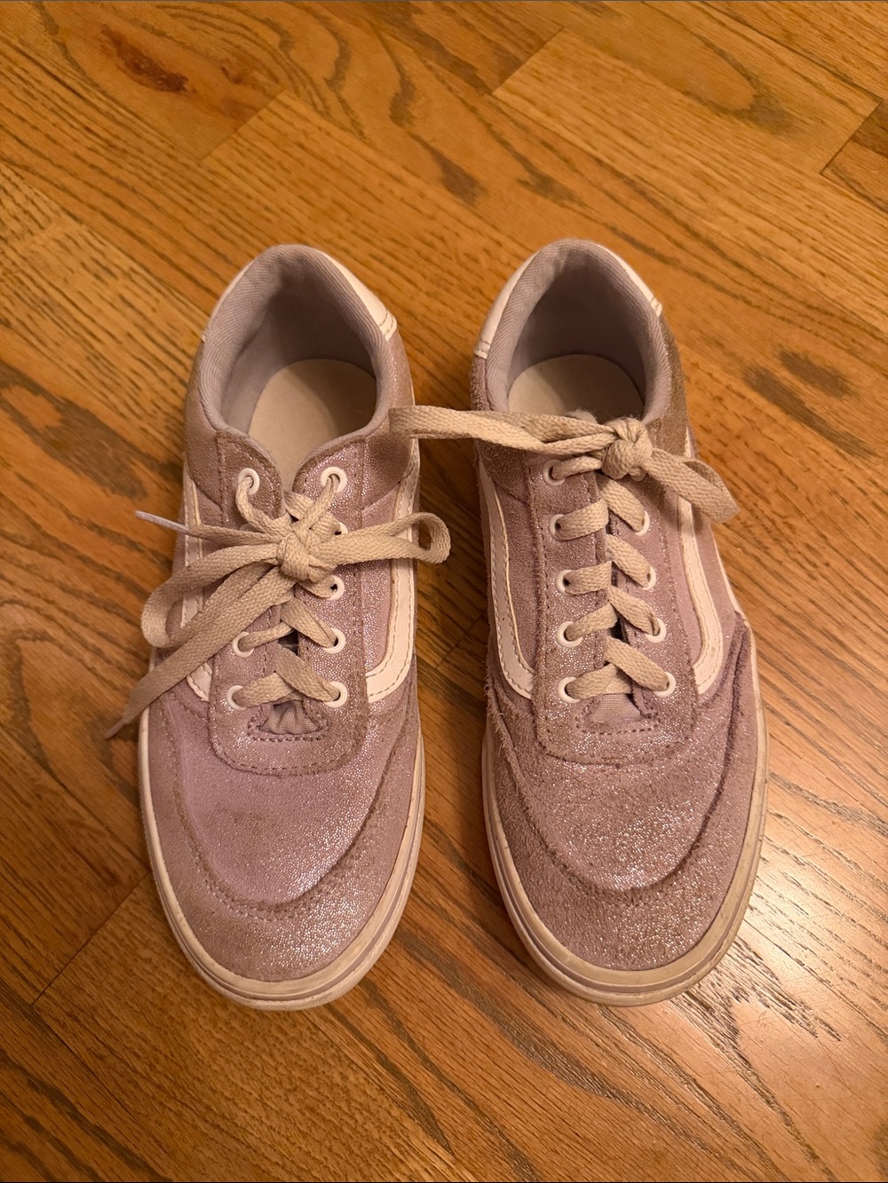 Vans Low-Top Lace-Up Sneakers in Dusty Mauve